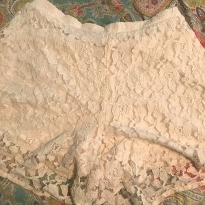 WORN ONCE- Lace shorts